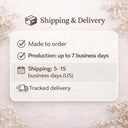 This magical large wooden keepsake box (30cm / 12 inch) is the perfect welcome for any new baby boy. A beautiful embroidered-style design printed directly onto the handcrafted wood features an adorable teddy bear resting on a cloud, surrounded by a crescent moon, twinkling stars, delicate botanical sprigs, and soft hearts — all in the most gentle, timeless palette of blue, cream, and gold.