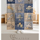 Patchwork Look Babydecke • Weltraum Space Astronaut • Quilt Look • Neutrale Babyzimmer-Deko • Neugeborenen-Decke • Boutique Babygeschenk