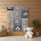 Patchwork Look Babydecke • Weltraum Space Astronaut • Quilt Look • Neutrale Babyzimmer-Deko • Neugeborenen-Decke • Boutique Babygeschenk