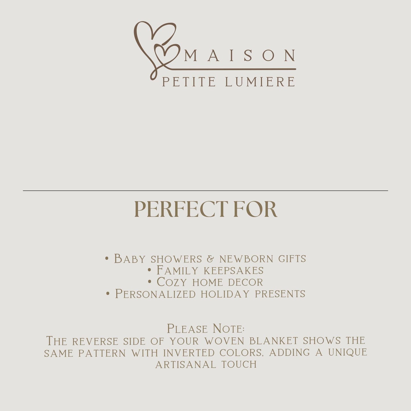 This personalized woven baby blanket features a gentle ocean theme with a sweet whale and fish design in a soft embroidered-look style.