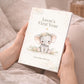 Personalized baby memory book for your baby’s first year. A timeless keepsake journal with space for photos, milestones and notes. Perfect newborn or baby shower gift.