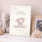 Personalized Baby Memory Book • First Year Keepsake Album • Custom Printed Newborn Gift • Exclusive by MaisonPetiteLumiere