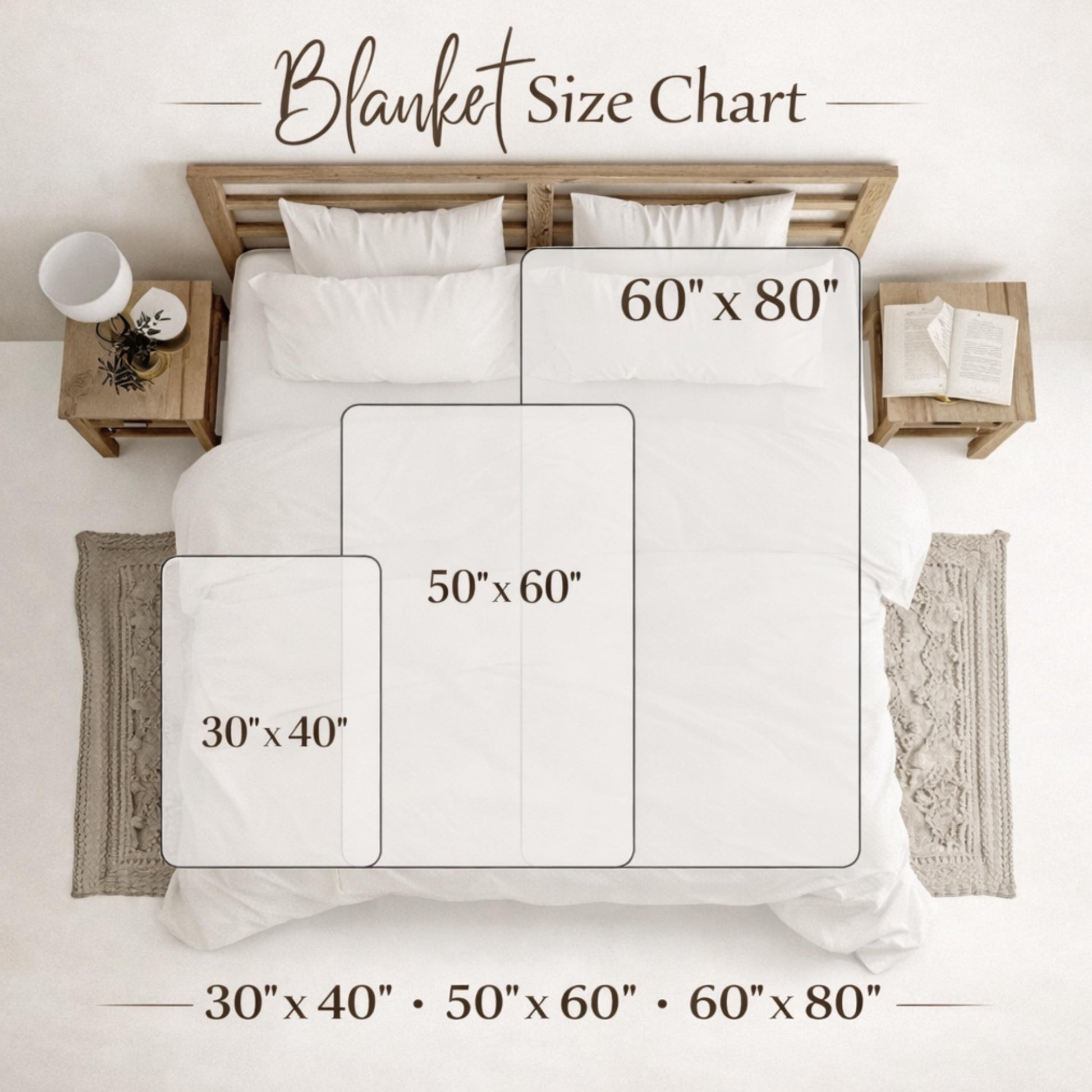 Personalized Safari baby blanket with name - embroidered look details in soft neutral colors. A cozy newborn blanket and timeless boutique baby gift.