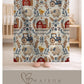 Embroidery Look farm baby blanket in embroidered quilt look. Tractor, barn and sheep design for neutral nursery decor and baby gift.