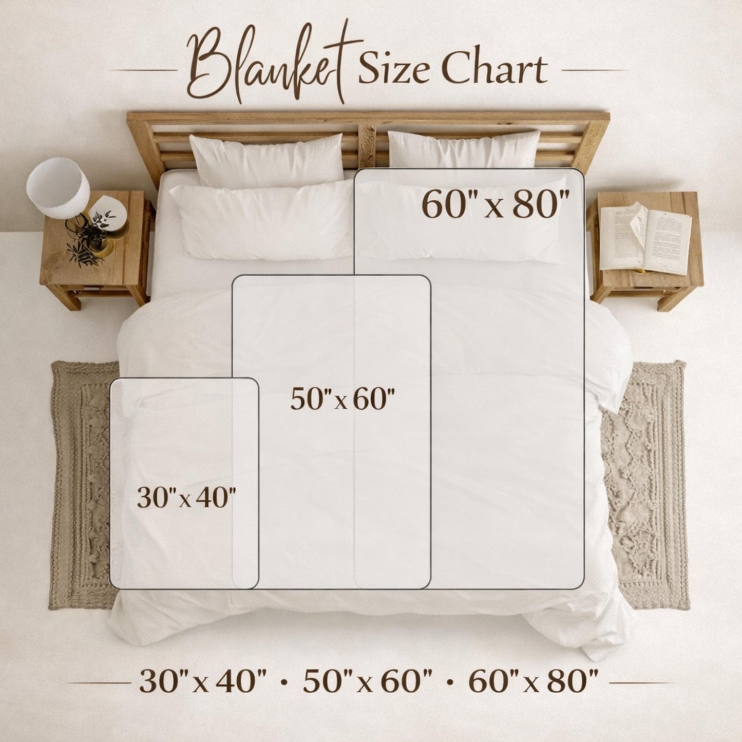 Personalized patchwork look baby blanket with name and sweet safari animals like lion, elephant and monkey in a soft quilt style design.