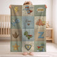 Superhero dinosaur baby blanket with name in playful action theme. Personalized dino hero design for fun nursery decor and unique baby gifts.