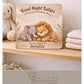 A personalized safari bedtime book featuring your child’s name. Gentle rhymes with elephant & lion — a meaningful baby shower or birthday gift.