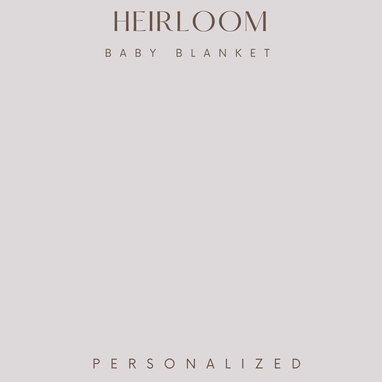 Personalized Teddy Bear Baby Quilt Blanket with Name • Patchwork Look Nursery Blanket • Neutral Baby Blanket • Heirloom Style Newborn Gift